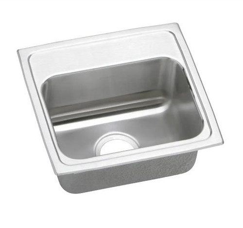 Elkay LRQ17162 Lustertone Stainless Single Bowl Sink