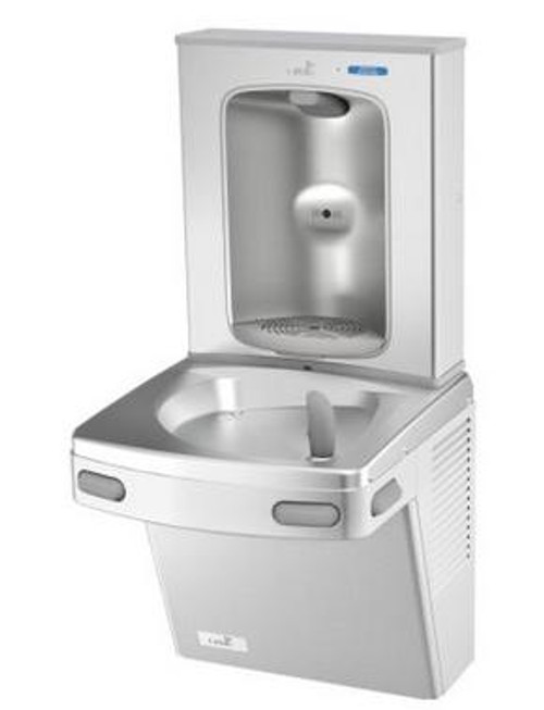Oasis PGFEBF SSA STN 507192 Versacooler II Drinking Fountain, Filtered Electronic Bottle Filler VersaFiller Stainless Steel Alcove, Non-Refrigerated, Stainless Steel