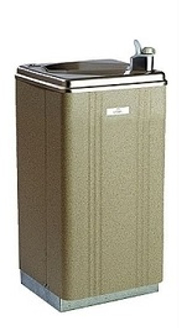 Oasis PLF13PL SAN Kids Refrigerated Drinking Fountain, Dial-a-Drink Bubbler, 13.3 GPH, Short for Children, Sandstone