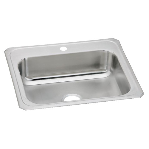 Elkay CR31221 Celebrity Stainless Steel 31" x 22" x 6-7/8", 1-Hole Single Bowl Drop-in Sink