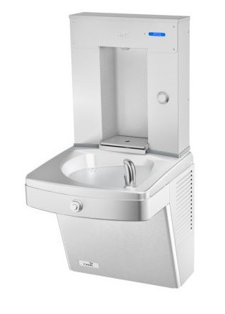Oasis PGV8SVBFSL Vandal Resistant Drinking Fountain with Bottle Filler