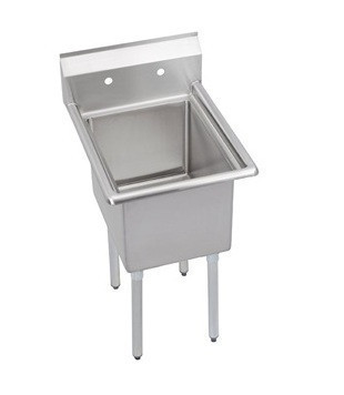 Elkay S1C24X24-0X Dependabilt Stainless Steel Sink