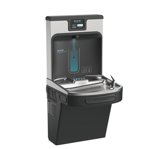 ELLY パネル Elkay LZS8WSLP EZH2O ADA 8 GPH Wall Mtd Drinking Fountain W