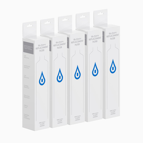 Sloan FC3000M 33830014 DropSpot Replacement Water Filter Cartridge 20 Pack