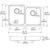 Elkay ELUHAD312045R Lustertone Classic Stainless Steel 31-1/4" x 20-1/2" x 4-3/8", Offset Double Bowl Undermount ADA Sink