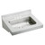 Elkay ELV2219CS3 Wash-Up Lavatory Sink with Three 1-1/4" Faucet Holes, without Overflow, 22" x 19" x 5-1/2", Sink Only