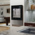 Elkay LBWDC00BKC ezH2O Liv Pro In-Wall Commercial Filtered Water Dispenser, Non-refrigerated, Midnight