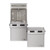 Elkay LMABFTL8WSLK ezH2O Bottle Filling Station with Mechanically Activated Bi-Level ADA Cooler, Filtered, Refrigerated, Light Gray