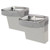 Elkay LZSTL8LC Versatile Wall Mount Bi-level ADA Cooler, Filtered, Refrigerated, Light Gray Granite