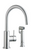 Elkay LK7922SSS Allure Single Hole Kitchen Faucet with Lever Handle and Side Spray Satin Stainless Steel