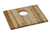 Elkay LKCBF2115HW Hardwood 20-1/2" x 16-5/8" x 1" Cutting Board