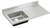 Elkay S4819L Lustertone Classic Stainless Steel 48" x 25" x 7-1/2", Single Bowl Sink Top with Drainboard