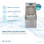 Elkay LZS8WSSP-W1 Enhanced Connected ezH2O Bottle Filling Station and Single ADA Cooler, Refrigerated, Stainless, High Capacity, Lead Reduction, Quick Filter Change