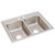 Elkay LR29222 Lustertone Classic Stainless Steel 29" x 22" x 7-5/8", 2-Hole Equal Double Bowl Drop-in Sink