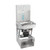 Elkay LZS8WSAP Enhanced Filtered Bottle Filling Station and Single ADA Cooler, Lead Reduction, Drop Down Wrapper, Refrigerated, Arctic White