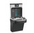 Elkay LZS8WSMP-W1 Enhanced Filtered Connected Bottle Filling Station and Single ADA Cooler, Lead Reduction, Drop Down Wrapper, Refrigerated, Midnight Black