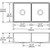 Elkay SWUF32189WHC Fireclay 33" x 19-15/16" x 9", Equal Double Bowl Farmhouse Sink Kit White