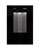 Oasis PWLFEBQ GBL FRX Essence In-Wall Contactless QUASAR Bottle Filler, Pharmaceutical Filter, Non-Refrigerated, Onyx Black, 507715FRX