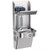 Elkay LVRC8WSPRO-FLP4-FSR5 Pro Filtration Vandal Resistant Connected Bottle Filling Station and Single ADA Cooler, Refrigerated, Total PFAS + Sediment Pre-Filter, Stainless Steel