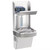 Elkay LZS8WSSPRO-2FLP4 Pro Filtration Bottle Filling Station and Single ADA Cooler, Refrigerated, Double Total PFAS Filters, Gray
