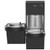 Elkay LZSTLDWSBPRO Pro Filtration Bottle Filling Station and Bi-Level ADA Cooler, Non-Refrigerated, Ultra-Capacity Filter, Black Stainless