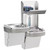 Elkay LZSTLDWSSPRO Pro Filtration Vandal Resistant Bottle Filling Station and Bi-Level ADA Cooler, Non-Refrigerated, Ultra-Capacity Filter, Stainless Steel Gray