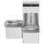 Elkay LZSTL8WSSPRO Pro Filtration Vandal Resistant Bottle Filling Station and Bi-Level ADA Cooler, Refrigerated, Ultra-Capacity Filter, Stainless Steel Gray