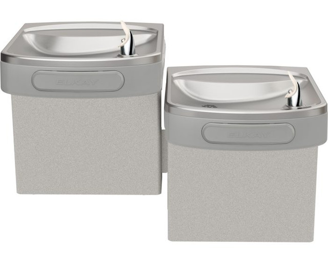 Elkay EZSTL8LC Refrigerated Drinking Fountain, Versatile Wall Mount BiLevel, 8.0 GPH Water