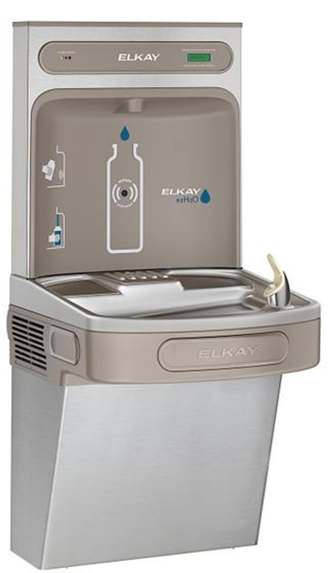 Elkay LZWSSM EZH2O Bottle Filling Station, Filtered, Surface Mounted