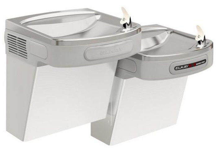 Elkay EZOSTL8SC Refrigerated Drinking Fountain, Sensor-Operated, Versatile Bi-Level, 8.0 GPH, ADA, Stainless Steel Elkay EZOSTL8SC Refrigerated Drinking Fountain, Sensor-Operated, Versatile Bi-Level, 8.0 GPH, ADA, Stainless Steel