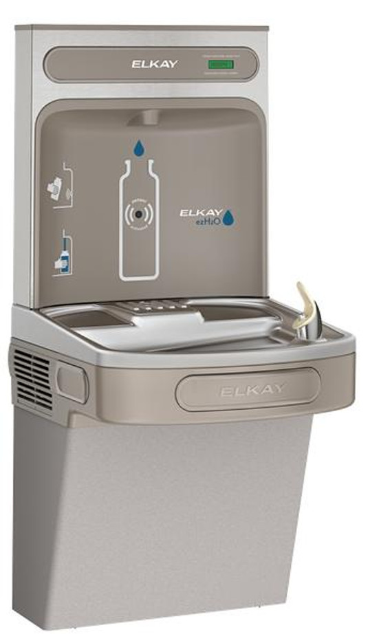 Elkay LZS8WSLP Filtered Enhanced EZH2O Bottle Filling Station with