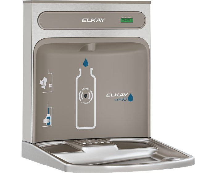Elkay EZWSRK EZH2O Bottle Filling Station, Retro-fit Model for EZ and LZ Coolers, ADA Compliant, GreenSpec Listed, Non-Filtered, Non-Refrigerated