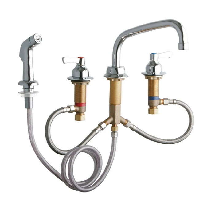 Elkay LK801AT08L2, Commercial Faucet, Food Service, Deck Mounted