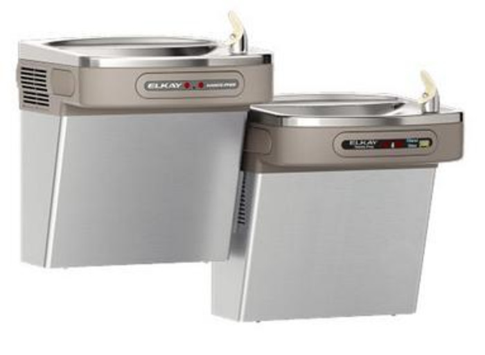 Elkay LZOOSTL8SC Bi-Level ADA Cooler, Dual Hands Free Activation, Filtered, Refrigerated, Stainless Elkay LZOOSTL8SC Bi-Level ADA Cooler, Dual Hands Free Activation, Filtered, Refrigerated, Stainless