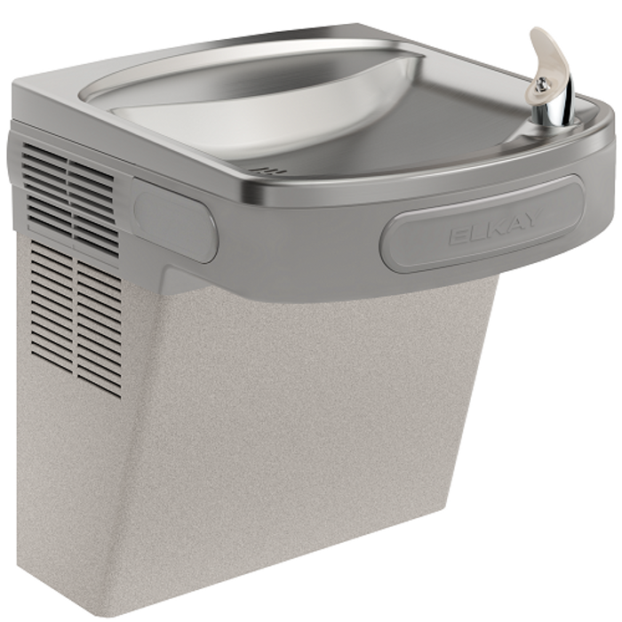 Elkay LZS8L Refrigerated Drinking Fountain, Filtered, 8.0 GPH Water Cooler, ADA, Pushbar Controls on Front and Sides, Light Gray Granite Elkay LZS8L Refrigerated Drinking Fountain, Filtered, 8.0 GPH Water Cooler, ADA, Pushbar Controls on Front and Sides, Light Gray Granite