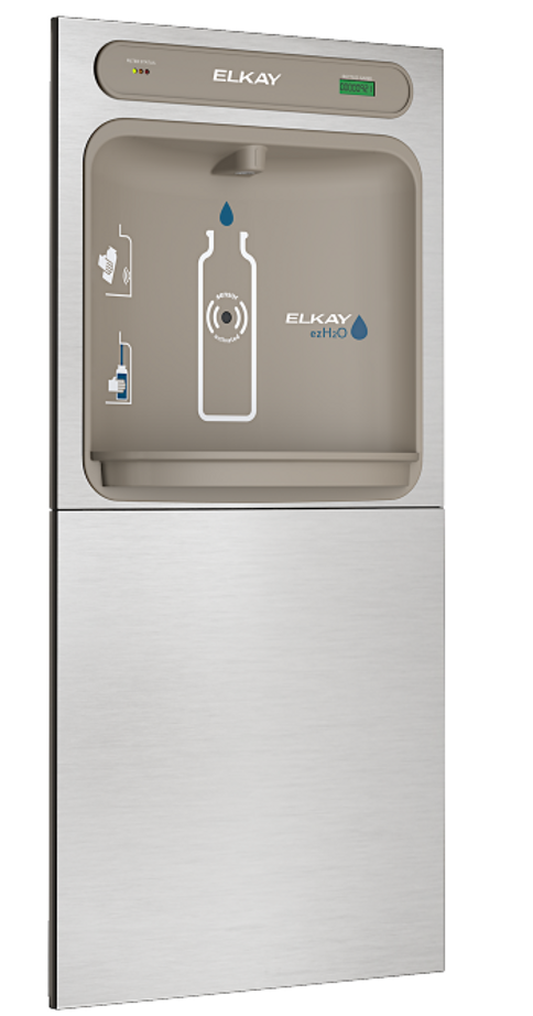Elkay LZWSMDK EZH2O Bottle Filling Station, Filtered, ADA, GreenSpec Listed, (Non-Refrigerated), Includes Mounting Frame Elkay LZWSMDK EZH2O Bottle Filling Station, Filtered, ADA, GreenSpec Listed, (Non-Refrigerated), Includes Mounting Frame