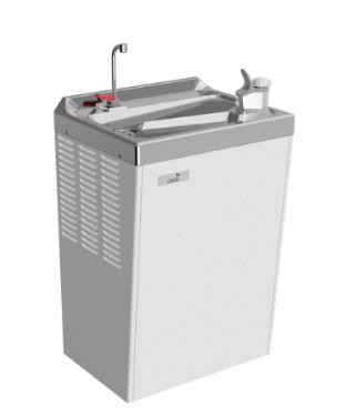 Oasis P8M Wall Mounted 8 GPH Water Cooler Refrigerated Drinking Fountain