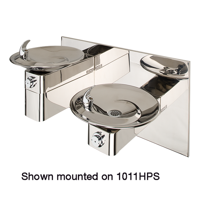 Haws SK3HPS, High Polished Stainless Steel Cane Touch Skirt, for use with 1011 Series Drinking Fountains