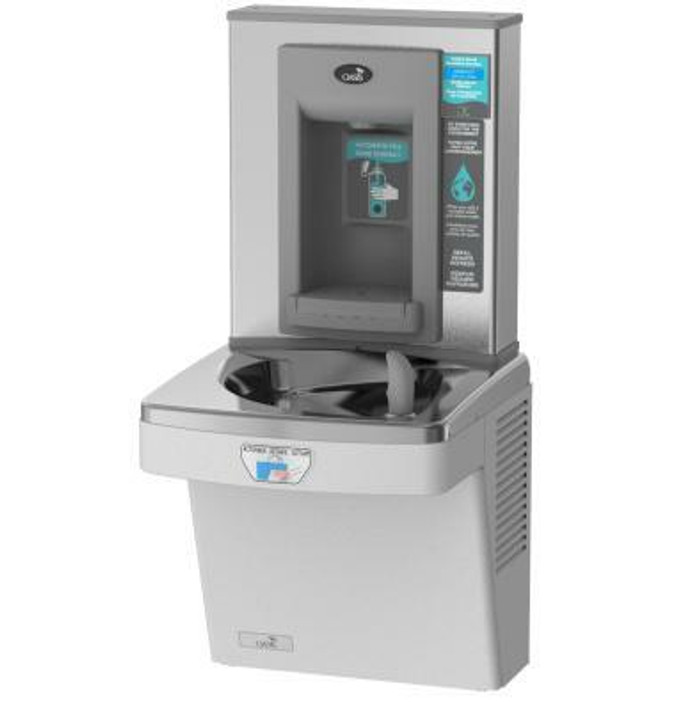 Oasis PGEBFT Contactless Drinking Fountain with Electronic Sports Bottle Filler, Sensor Activated, Touch Free, Non-Filtered, Non-Refrigerated Oasis PGEBFT Contactless Drinking Fountain with Electronic Sports Bottle Filler, Sensor Activated, Touch Free, Non-Filtered, Non-Refrigerated