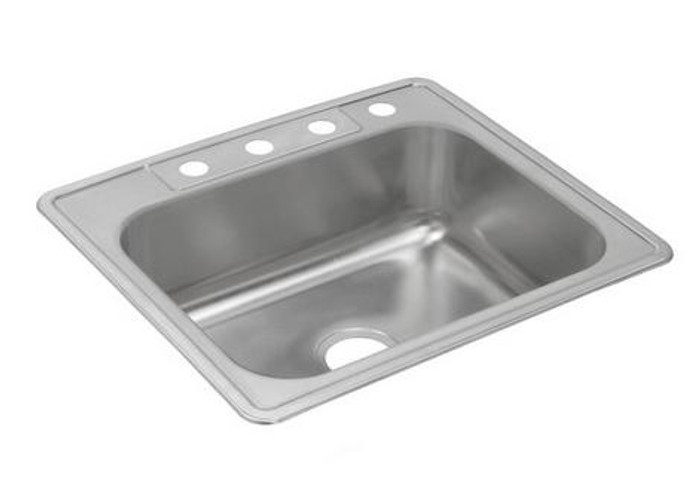 Elkay DXR2522 Dayton Stainless Steel 25" x 22" x 8-3/16", Single Bowl Drop-in Sink Elkay DXR2522 Dayton Stainless Steel 25" x 22" x 8-3/16", Single Bowl Drop-in Sink