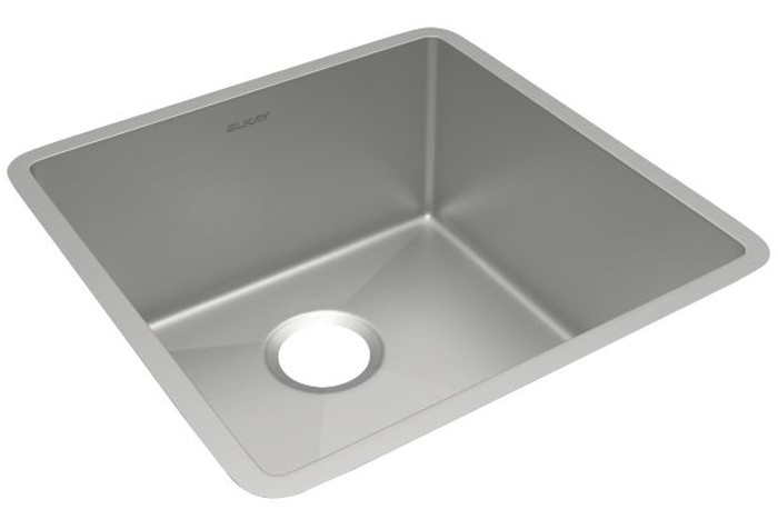 Elkay ECTRU17179T Crosstown 18 Gauge Stainless Steel 18-1/2" x 18-1/2" x 9", Single Bowl Undermount Sink Elkay ECTRU17179T Crosstown 18 Gauge Stainless Steel 18-1/2" x 18-1/2" x 9", Single Bowl Undermount Sink