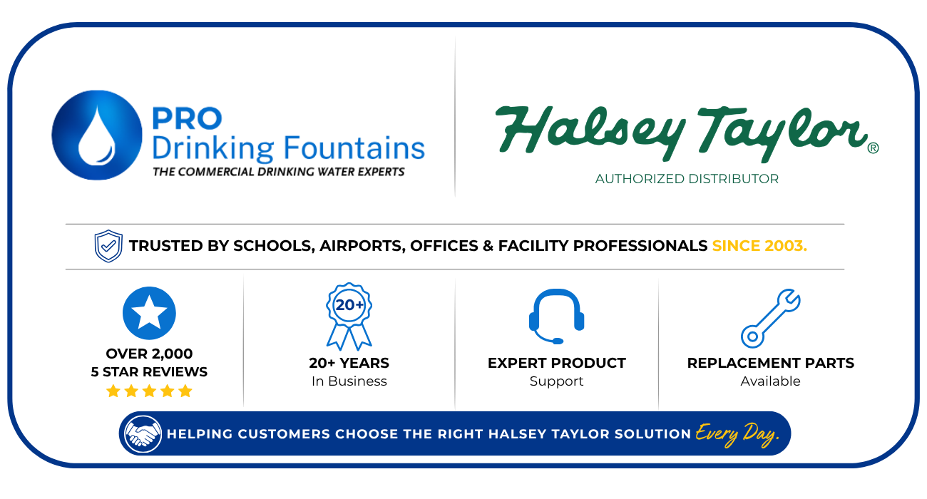 Halsey Taylor Official, Authorized Distributor and Supplier Badge