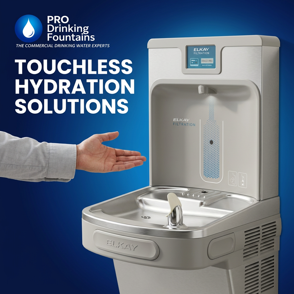 Elkay EZH2O drinking fountains, bottle fillers, and water coolers
