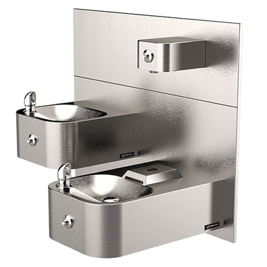 Haws 1119FRP Freeze-Resistant Dual Drinking Fountains