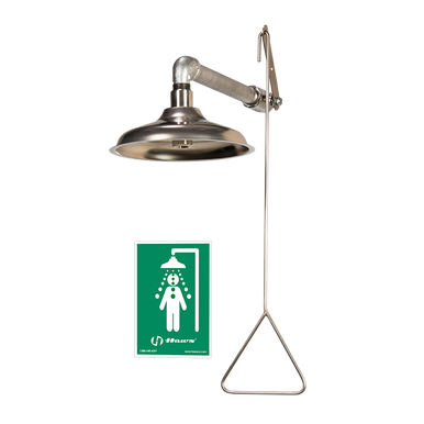 エクスプロージョン817HF Haws 8122, Horizontal or Vertical Drench Shower with AXION MSR ABS