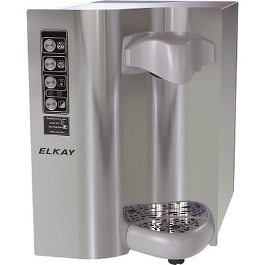 Elkay DSBSH130UVPC Water Dispenser, 1.5 GPH, Hot, Filtered, Stainless Steel