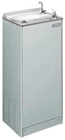シルバー　フィッシュケトル　EPINS　エルキューイレードル Elkay EFHA8L1Z Refrigerated Drinking Fountain, Floor Mounted Water