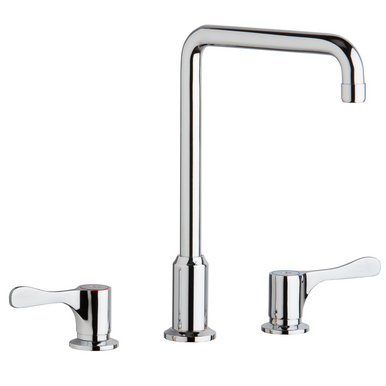 Elkay LKD2432BHC, Commercial Faucet, Dual Handle Kitchen Faucet