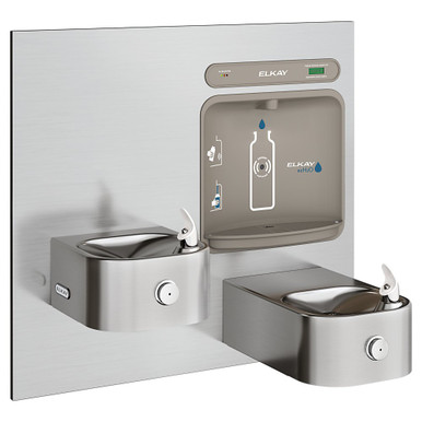 スキー Milk Elkay ezH2O Bottle Filling Station with Single ADA Cooler
