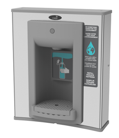 Oasis PWSBF VersaFiller Sports Water Bottle Filler for PG Fountain Series, Mechanical Activation